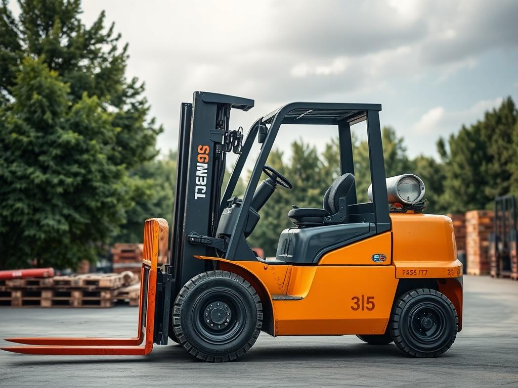 Вилочный погрузчик грузоподъемностью 5 тонн: практичный выбор для среднего склада